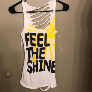 Feel the shine tank top